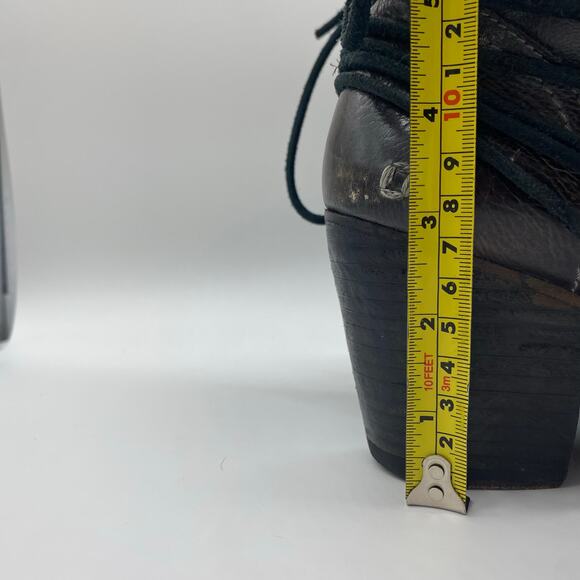 Bed Stu Cobbler Women's size 10 Blaire Brown Heel Leather Blaire Booties - Picture 8 of 11